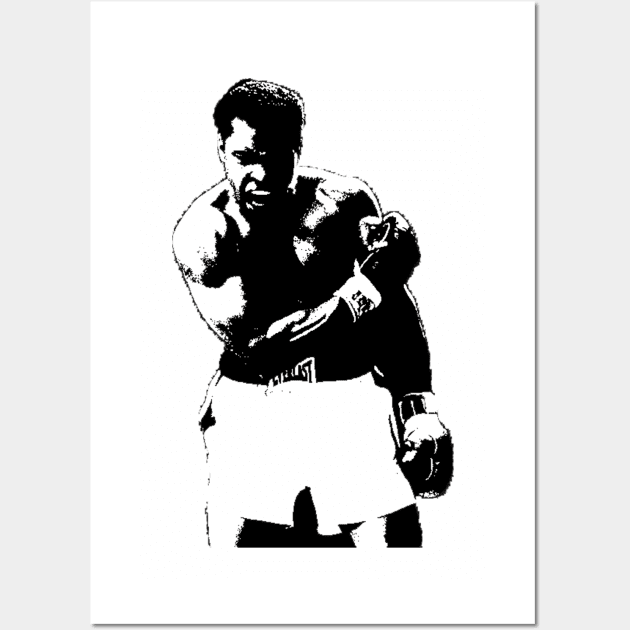 Muhamad Ali Vintage Wall Art by FiveMinutes